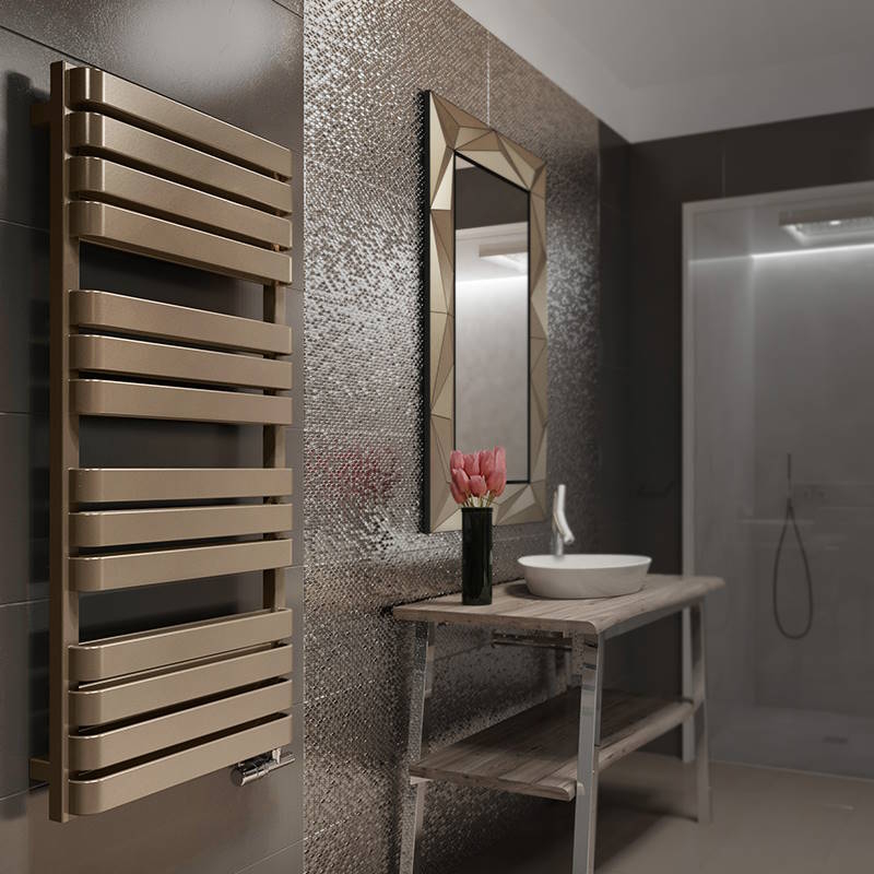 Fotografia produktu: TERMA Warp T Bold vodný kúpeľňový radiátor