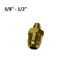 Mosadzná redukčná spojka 3/8" - 1/2"