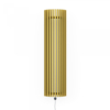 TERMA Triga AW E dizajnový radiátor farba Gold Gloss
