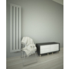 TERMA Aero V dizajnový radiátor farba Silver Matt - moderný interiér
