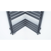 TERMA incorner rohový radiátor 1005x350 farba Modern Grey