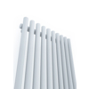 TERMA Tune VWS elektrický dizajnový radiátor - 1800x490 farba Soft White - detail