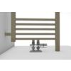 TERMA Bone DW kúpeľňový radiátor farebné prevedenie RAL7002