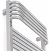 TERMA Pola elektrický kúpeľňový radiátor - chróm - detail