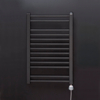TERMA Bone elektrický kúpeľňový radiátor Metallic Black farba