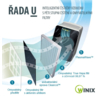 Winix U300 čistička vzduchu - schéma filtrácie