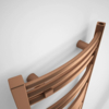 TERMA Jade M kúpeľňový radiátor farba Copper detail