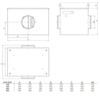 Systemair KVK DUO 125 kruhový ventilátor - rozmery