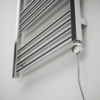 TERMA Fiona elektrický kúpeľňový radiátor chróm - detail