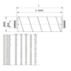Systemair LDC tlmič pre kruhové ventilátory - rozmery Systemair LDC tlmič pre kruhové ventilátory - rozmery