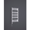 TERMA Domi elektrický kúpeľňový radiátor 780x440 RAL 9016