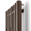 TERMA Cane dizajnový radiátor -farba African Bronze