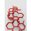 TERMA Hex dizajnový radiátor 1220x486 soft 3028 detail