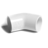 PVC koleno 45°