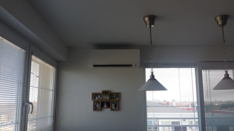 Daikin - detail vnútornej jednotky