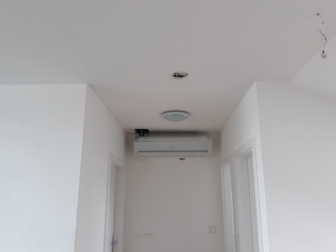 Samsung AR9500 Wind-Free Standard - montáž vnútri