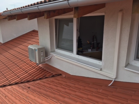 Daikin Eco Comfort - detail vedenia rozvodov