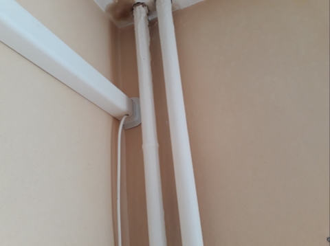 Toshiba Suzumi Plus - detail potrubia