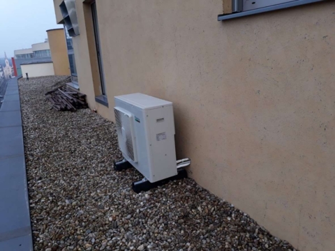 Daikin Perfera - vonkajšia jednotka v priestore