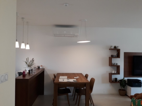 Mitsubishi Deluxe MSZ-FH - umiestnenie v dome