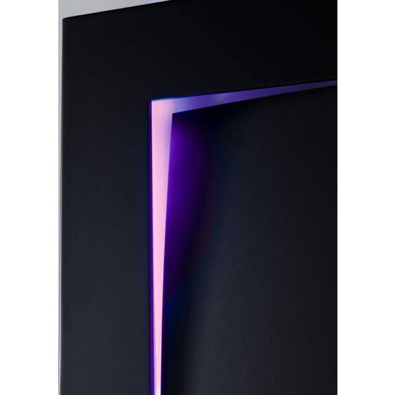 IRSAP Immagina dizajnový radiátor LED podsvietenie detail