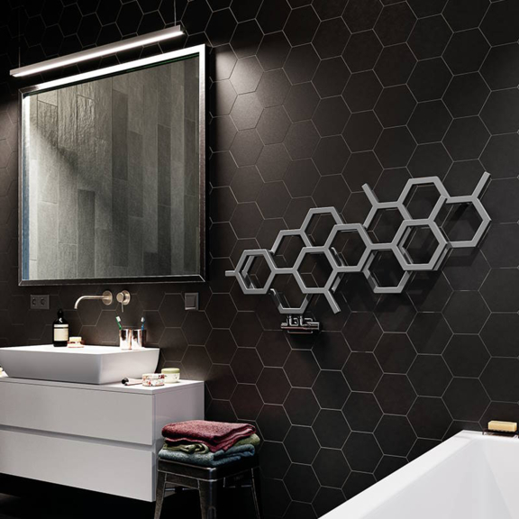 Terma Hex horizontálny dizajnový radiátor - titulná fotka