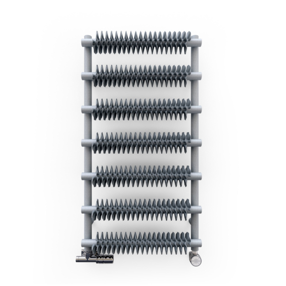 TERMA Ribbon T retro radiátor farba Salt&Pepper