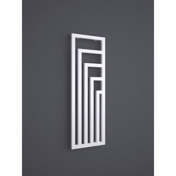 TERMA Angus V dizajnový radiátor farba RAL9016 1300x440