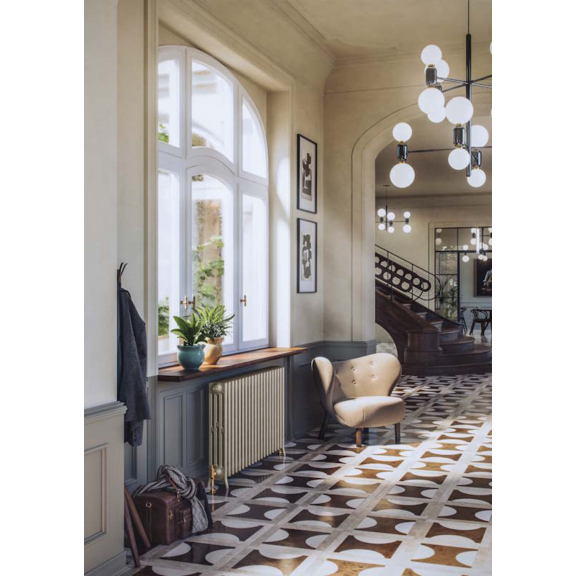 TERMA Stylos vodný dizajnový radiátor