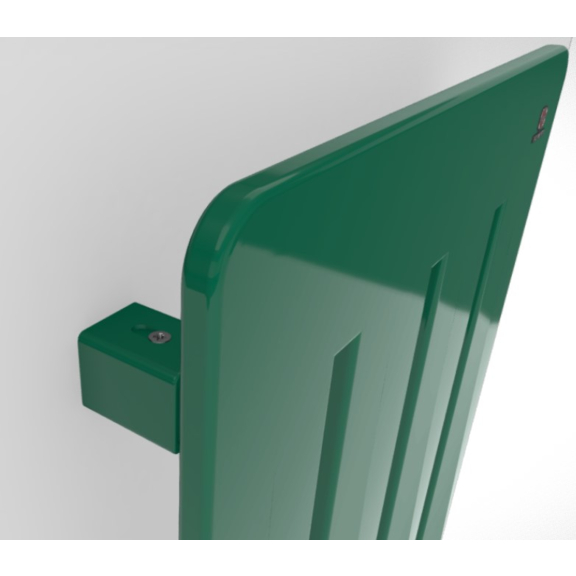 TERMA Aero V dizajnový radiátor - rôzne farebné prevedenia RAL6016 detail