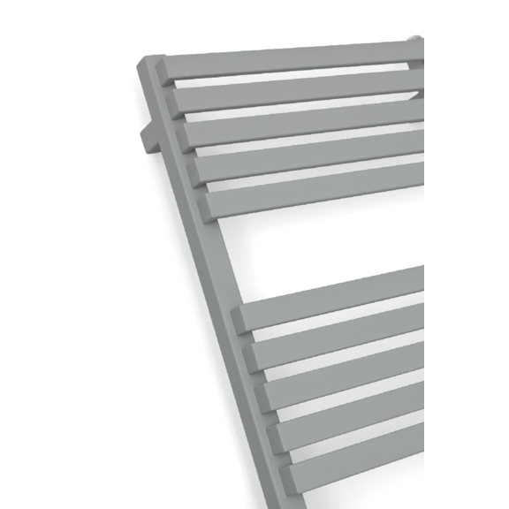 TERMA Quadrus Slim dizajnový radiátor Silver Matt detail 1