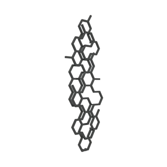 Terma Hex vertikálny dizajnový radiátor Soft 9005