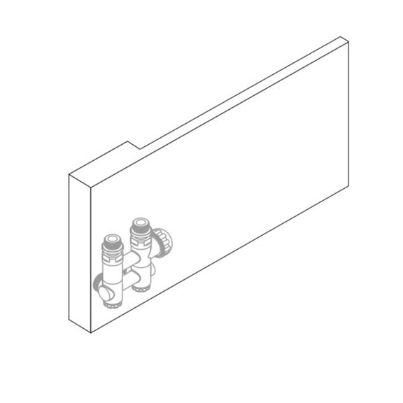 IRSAP Sequenze dizajnový radiátor skryé pripojenie