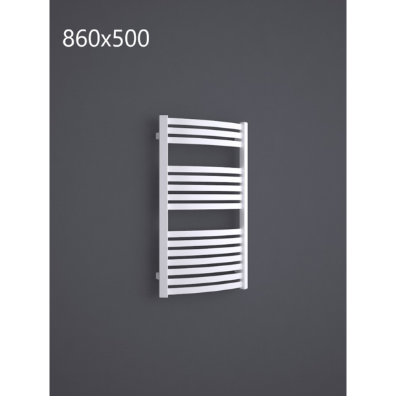 TERMA Dexter kúpeľňový radiátor RAL9016 860x500