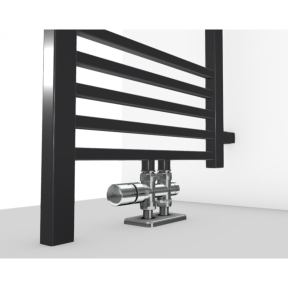 TERMA Bone DW kúpeľňový radiátor detail