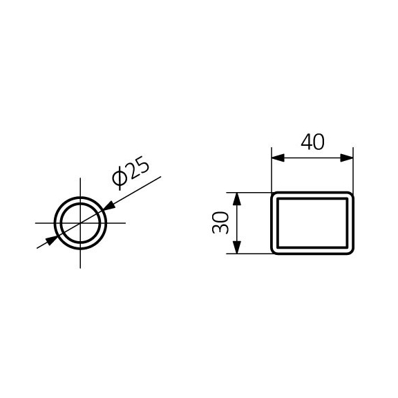 TERMA Triga dizajnový radiátor Schémy