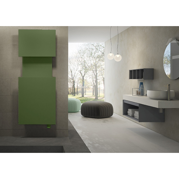 IRSAP M'ama kúpeľňový radiátor farba Verde Salvia