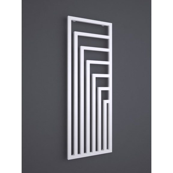 TERMA Angus V dizajnový radiátor farba RAL9016 1620x600