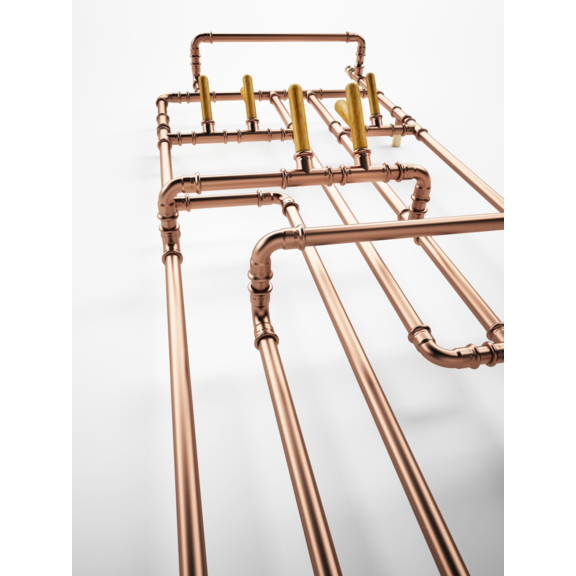 TERMA Pajak dizajnový radiátor detail