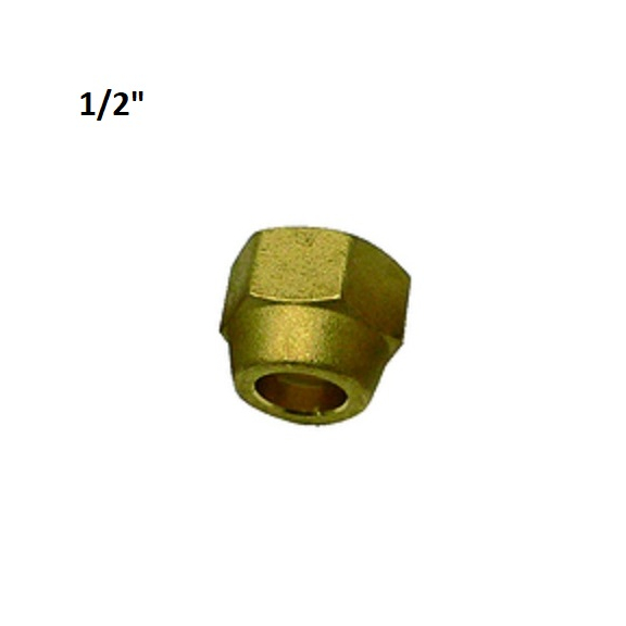 Mosadzná matica 1/2"