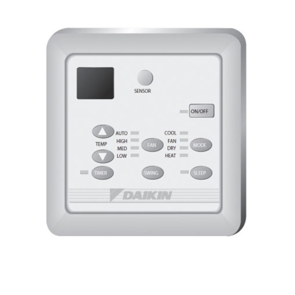 Daikin SRC-COA Jednoduchý káblový ovládač chladenia pre fancoily
