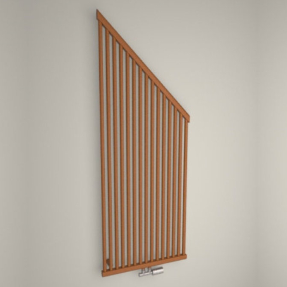 ISAN Kandavu podkrovný vertikálny radiátor