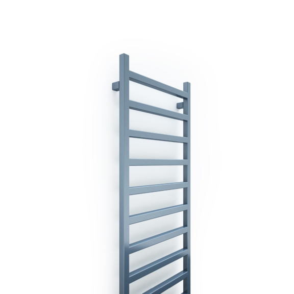 TERMA Simple dizajnový radiátor 1440x500 farba RAL5014 rebrík detail