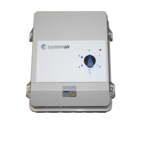 Systemair FRQ5S-E-6A frekvenčný menič pre kruhové ventilátory Systemair FRQ5S-E-6A frekvenčný menič pre kruhové ventilátory