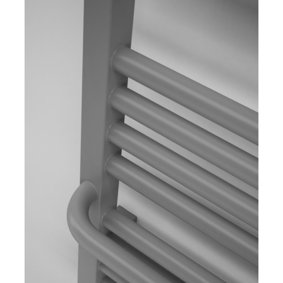 TERMA Lima kúpeľňový radiátor RAL7042 detail