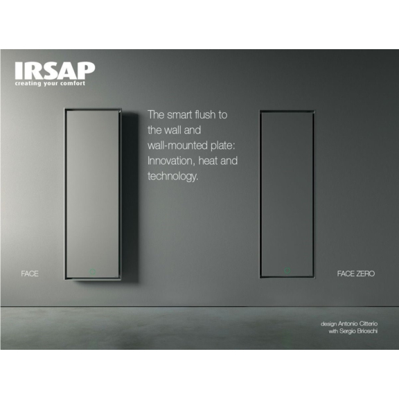IRSAP Face  dizajnový radiátor - face a face zero