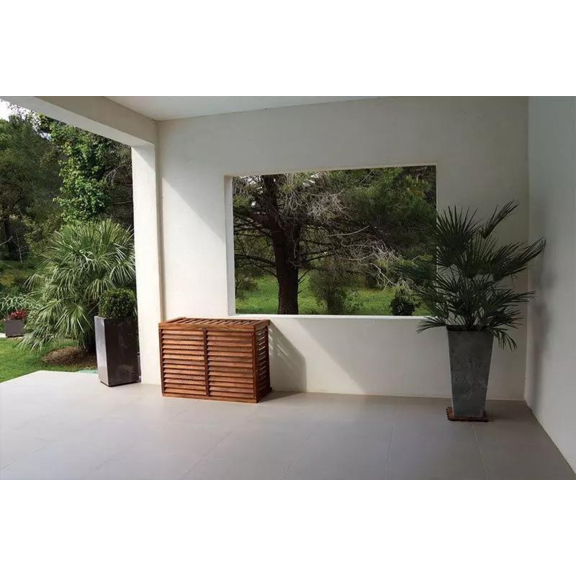 DECOClim Drevený kryt pre klimatizáciu a tepelné čerpadlo