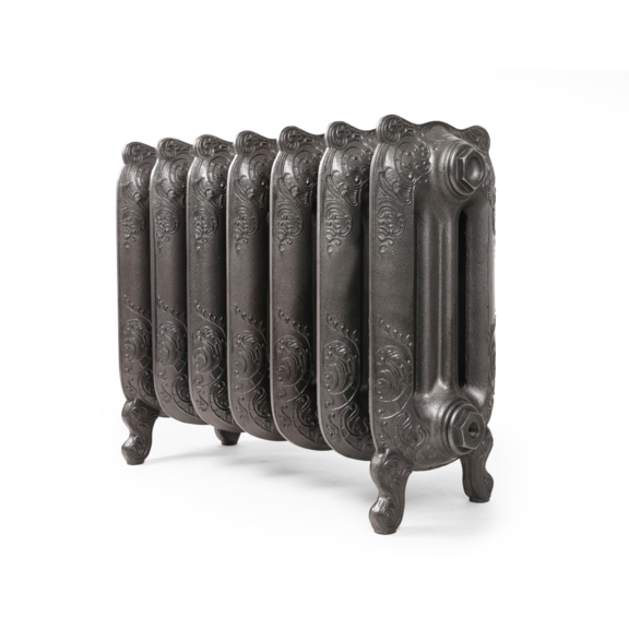 TERMA Oxford článkový radiátor 470x524 - Raw Metal