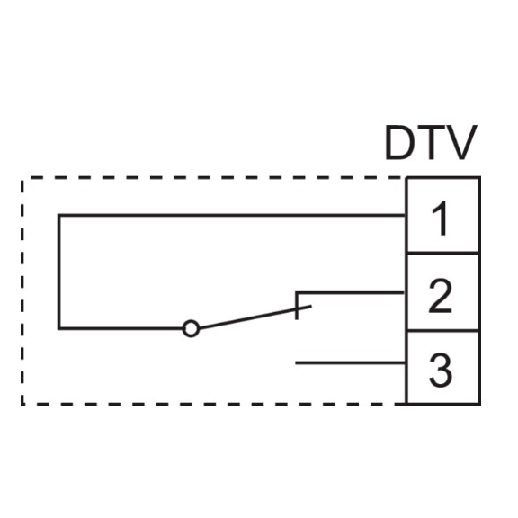 Systemair DTV 500 snímač - Schéma zapojenia