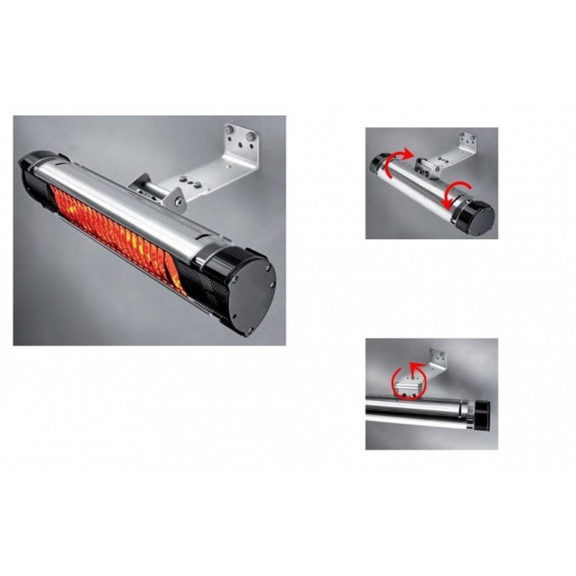 Soleado Elektrik 65432KW15 IP 55 - infražiarič 1,5 KW - uchytenie a rôzne polohy